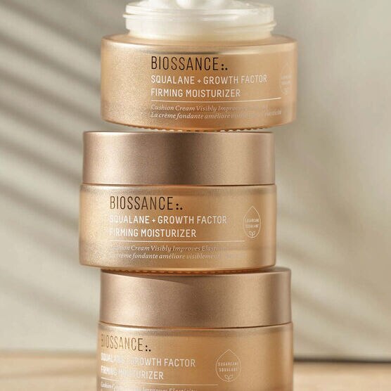 Hidratante Facial Biossance Squalane Growth Factor Firming Moisturizer